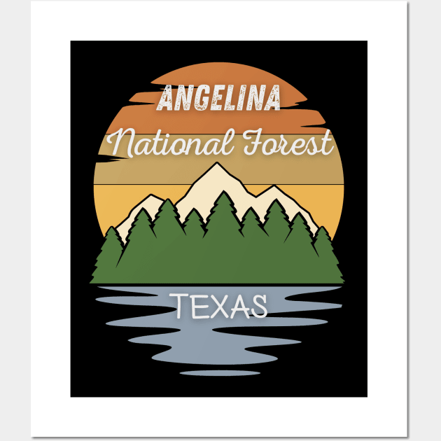 Angelina National Forest Texas Wall Art by Compton Designs